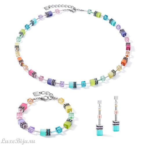 Серьги Coeur de Lion Multicolour 5010/21-1522 фото 3