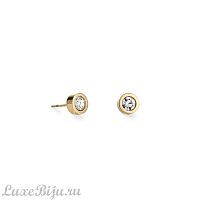 Пусеты Coeur de Lion Crystal-Gold, 0228/21-1816