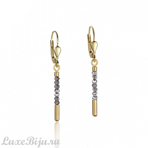 Серьги Coeur de Lion Golg-Silver, 4998/20-1617