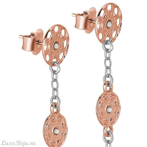 Серьги Boccadamo XOR383RS BR/RG фото 2