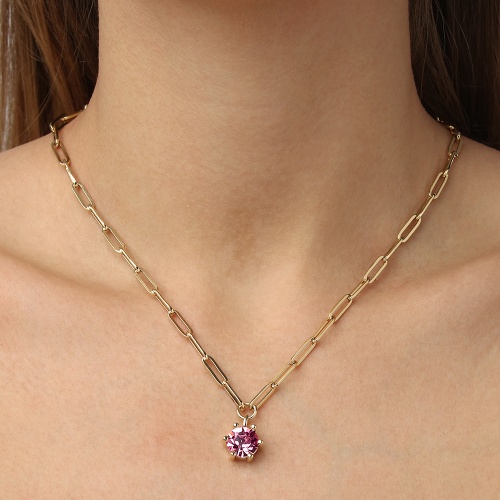 Колье Dyrberg Kern TESSA SG ROSE, 480128 фото 3
