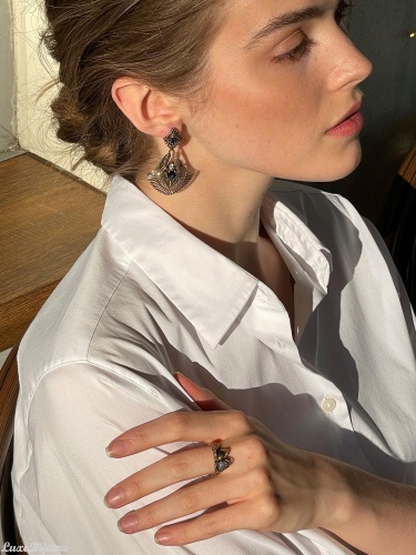 Серьги Fiore di Firenze OR310721 TANZANITE фото 16