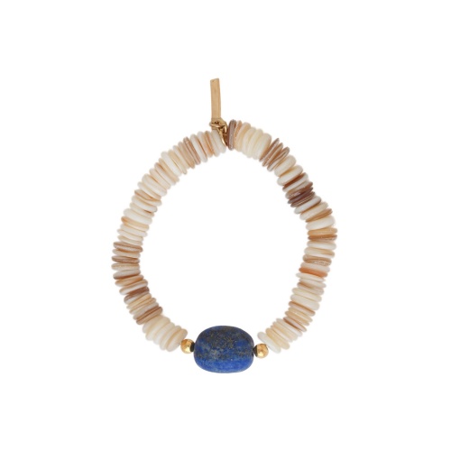 Браслет Nature Bijoux, Minerama, стрейч, с перламутром и лазуритом, NB26.1-13-44505 синий фото 2