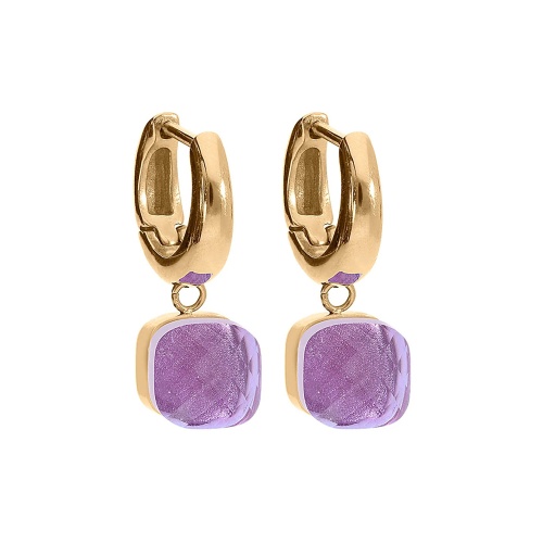 Серьги Qudo FIRENZE (G) Heather, 107001/20-4809