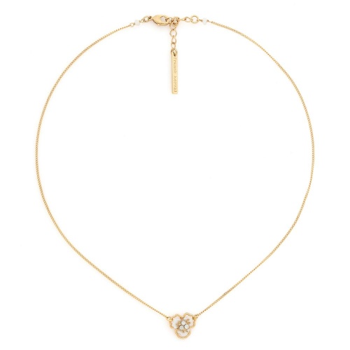 Колье Franck Herval, Lisette, с перламутром и кристаллами Swarovski, FH25.2-15-64390 белый