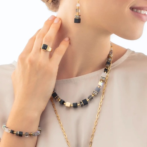 Кольцо Coeur de Lion Black-Gold, 1200/40-1316 60 фото 2