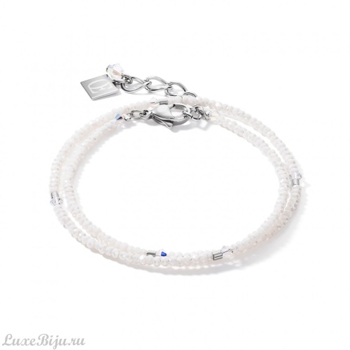 Браслет Coeur de Lion White-Silver 5033/30-1417