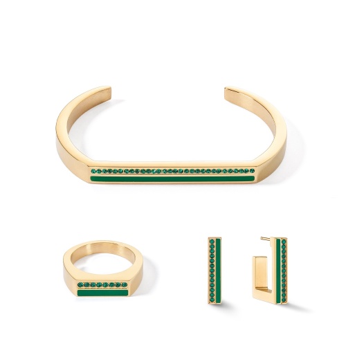 Браслет Coeur de Lion Dark Green-Gold 16, 0133/32-0549 16 фото 9