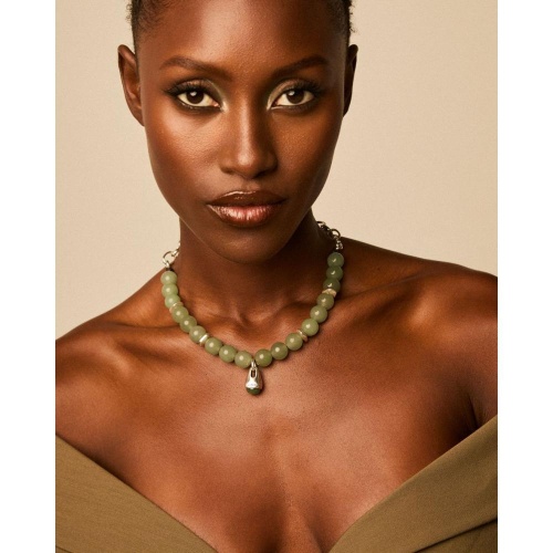 Колье VIDDA, Hera, с розовым кварцем и кожей, VD25.1-02234201 розовый фото 2