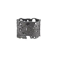 Кольцо Katerina Vassou, Gersemi, перфорированный дизайн, KV24.1-301824B серебристый