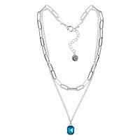 Колье Fiore Luna Aquamarine, LN6103 S