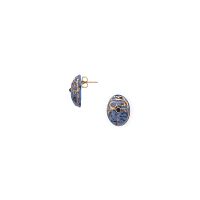 Серьги Franck Herval, Layla, скарабей, кристалл Swarovski, FH25.1-12-69586 синий