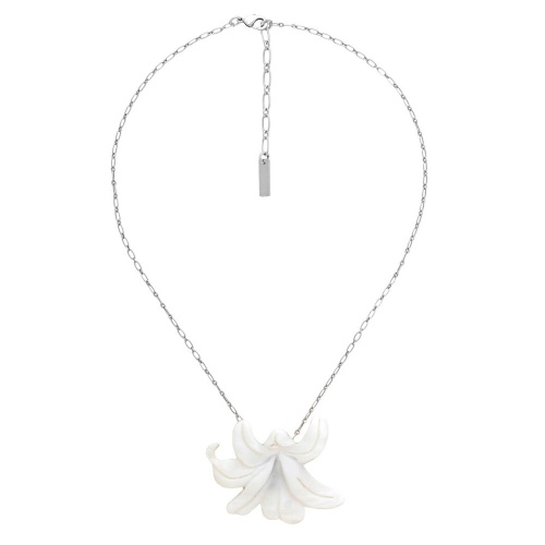 Колье Nature Bijoux, Lis Blanc, с подвеской из перламутра, NB26.1-15-43821 белый
