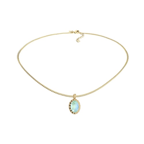 Колье Qudo TIVOLA UNICA big (G/P) Silky sage delite 3cm, 420690 фото 6