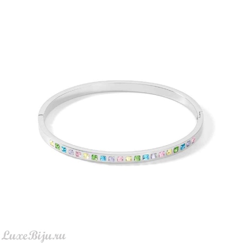 Браслет Coeur de Lion Multi-Pastel-Silver 17 см, 0130/33-1580