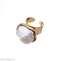 Кольцо Katerina Vassou, Dream, разъемное, с жемчугом, KV26.1-307647G золотистый