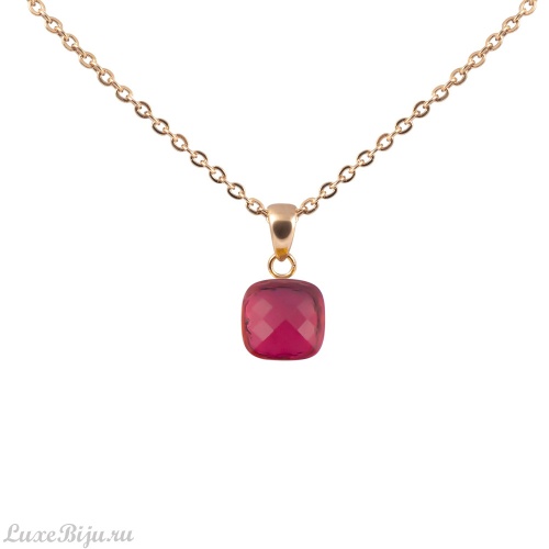 Колье Qudo Firenze light fuchsia 400305.1 R/RG