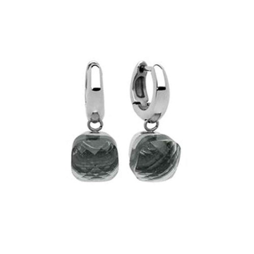 Серьги Qudo Firenze Smoke 300192 BW/S фото 2
