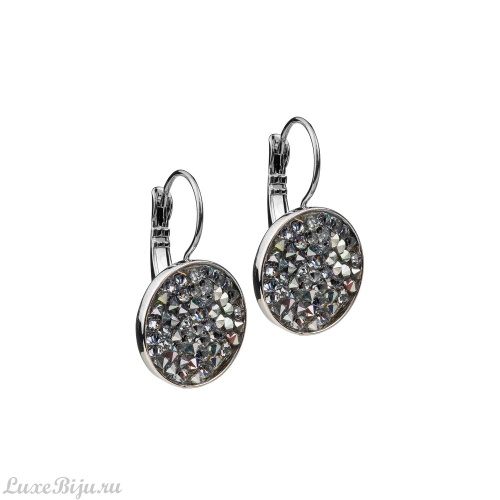 Серьги Fiore Luna Crystal A1907.1 BW/S