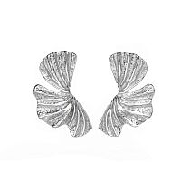 Серьги Dansk Copenhagen, Courage Waterproof, изогнутые, DNSK26.1-3W2501008 серебристый