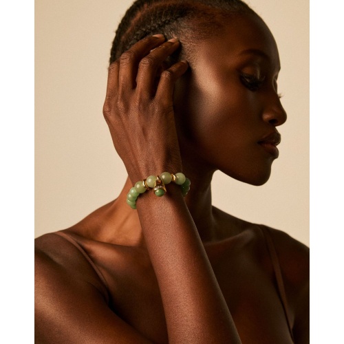 Браслет VIDDA, Hera, с халцедоном и кожей, VD25.1-02237202 голубой фото 2