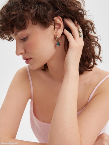 Серьги Fiore di Firenze OR0588-2033 ACQUAMARINA фото 3