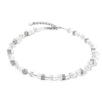 Колье Coeur de Lion White-Silver, 3018/10-1417