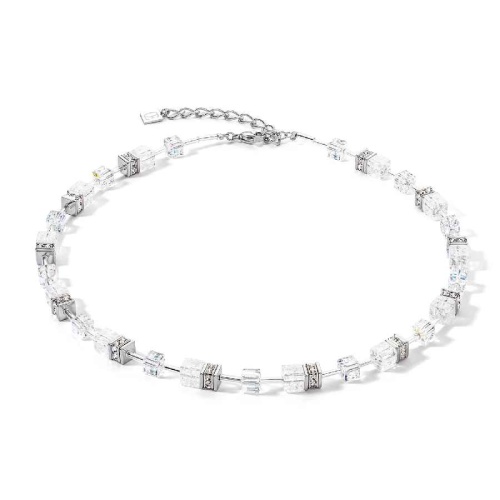 Колье Coeur de Lion White-Silver, 3018/10-1417