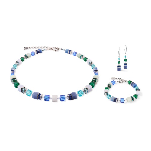 Серьги Coeur de Lion Blue-Green, 3039/21-0705 фото 10