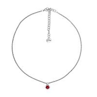 Колье Ciclon, Unique, с муранским стеклом, CN-233802 красный