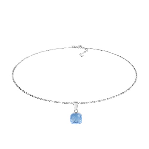 Колье Qudo Firenze light sapphire, 400186.1 BL/S фото 6