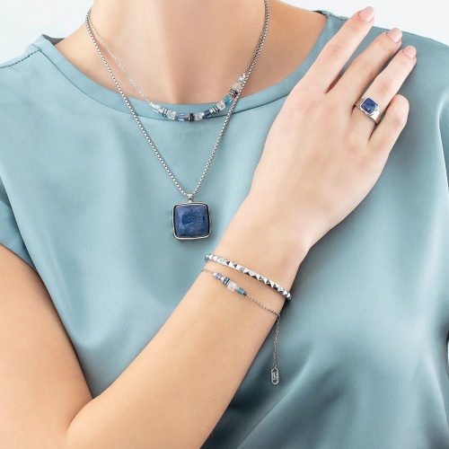 Браслет Coeur de Lion Blue-Silver, 5076/30-0717 фото 6