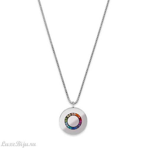Колье Coeur de Lion Multicolour Silver 5004/10-1517
