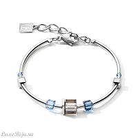 Браслет Coeur de Lion Crystals Blue 5026/30-0700