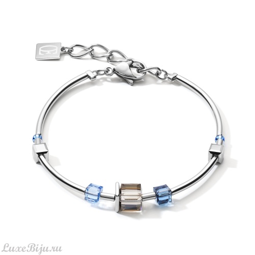 Браслет Coeur de Lion Crystals Blue 5026/30-0700