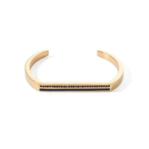 Браслет Coeur de Lion Black-Gold 18, 0133/32-1316 18