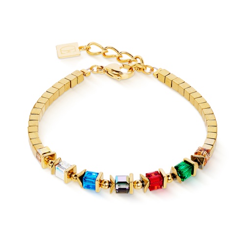 Браслет Coeur de Lion Multicolour Gold, 2100/30-1516