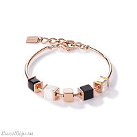 Браслет Coeur de Lion Black-White 5052/30-1314