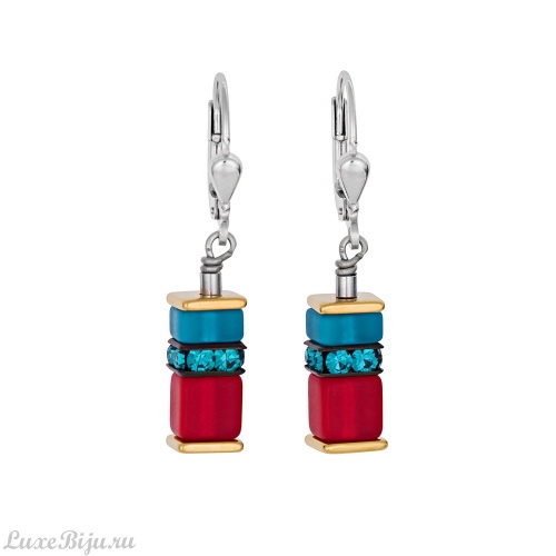 Серьги Coeur de Lion Multicolor 4746/20-1500
