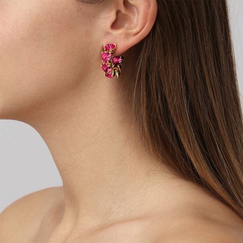 Серьги Dyrberg Kern HARDY SG ROSE, 480013 фото 2