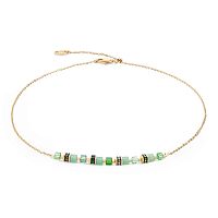 Колье Coeur de Lion Green-Gold, 5076/10-0516