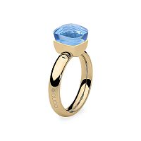 Кольцо Qudo FIRENZE 19 (G) Light Sapphire, 107001/40-4715 19