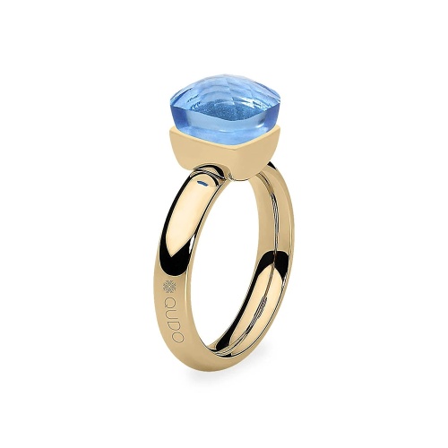 Кольцо Qudo FIRENZE 19 (G) Light Sapphire, 107001/40-4715 19