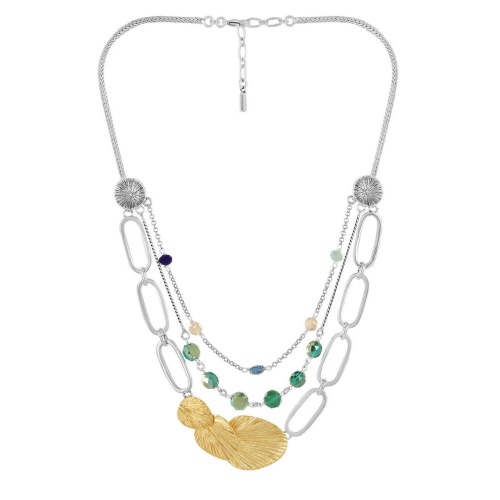 Колье TARATATA, Divine, со стеклянными бусинами, TT-W22-15105-204 золотистый фото 6