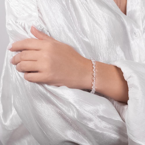 Браслет Lanzerotti, Gelido, с горным хрусталем и шпинелью, LZ-25.02-061 хрустальный фото 3