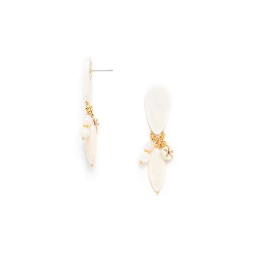 Серьги Nature Bijoux, Ivory, кость,говлит,перламутр жемчужный, NB22.1-12-77243 белый фото 4