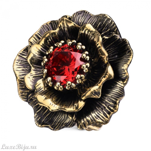 Кольцо Fiore di Firenze AN171021 GRANATO