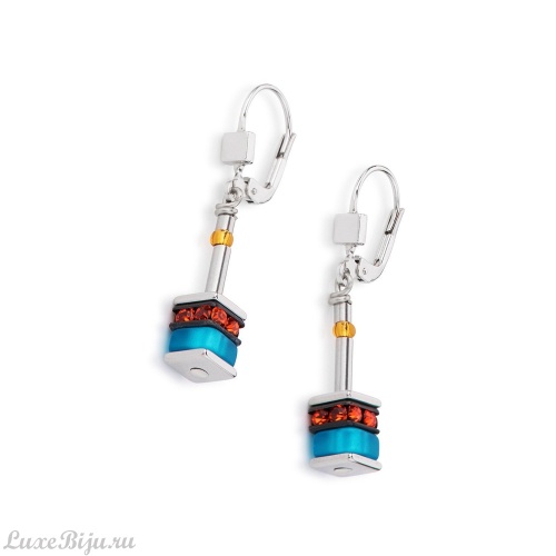 Серьги Coeur de Lion Multicolor Daylight 2 4409/20-1563