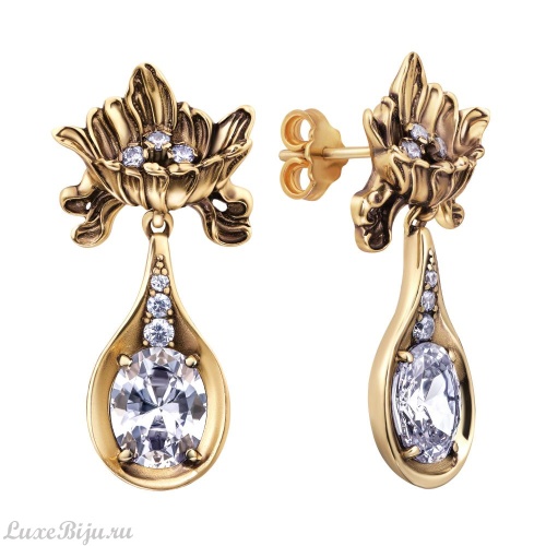 Серьги Fiore di Firenze OR4458 CRYSTAL фото 2