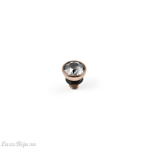 Шарм Qudo Bottone Crystal 5 мм 630029 BW/RG